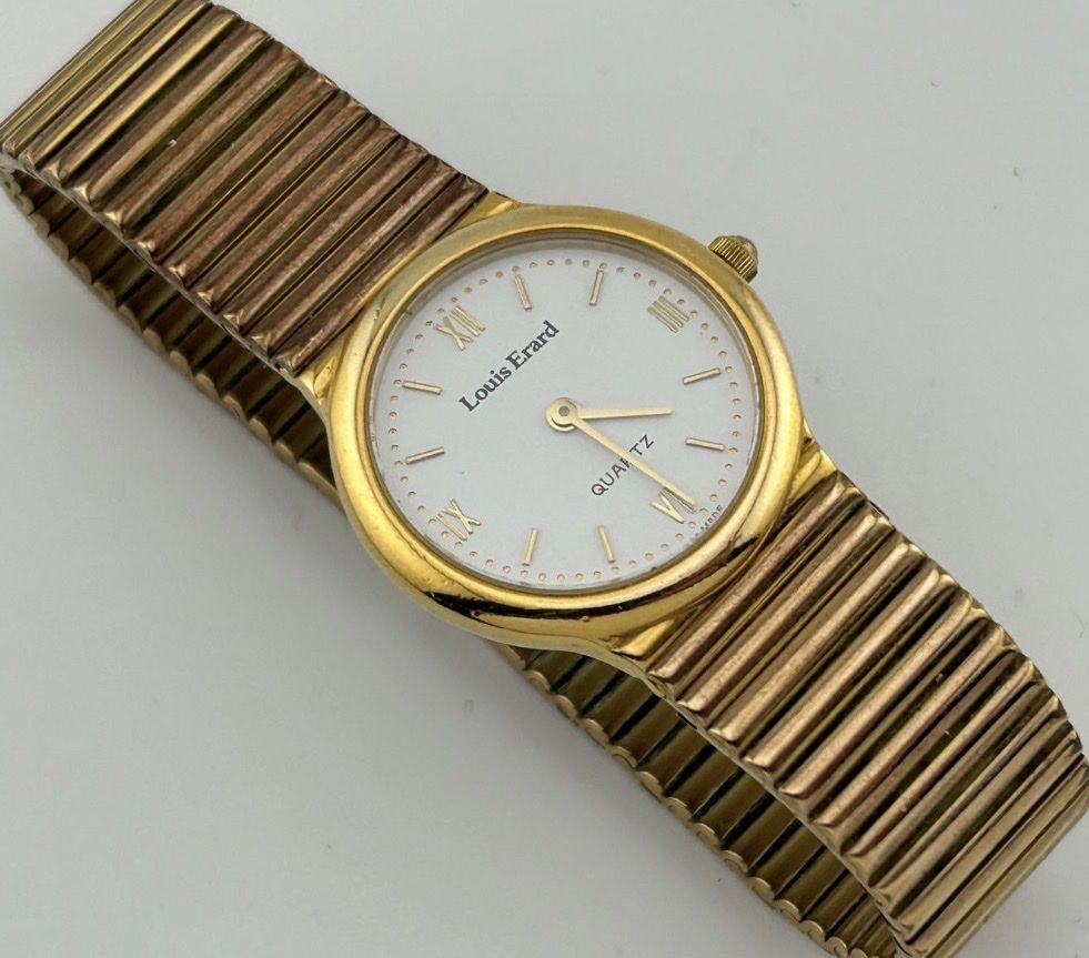 Louis Erard Uhren: Vintage Louis Erard goldfarben – Gebraucht aus Untersiggenthal von TimeandShine 1