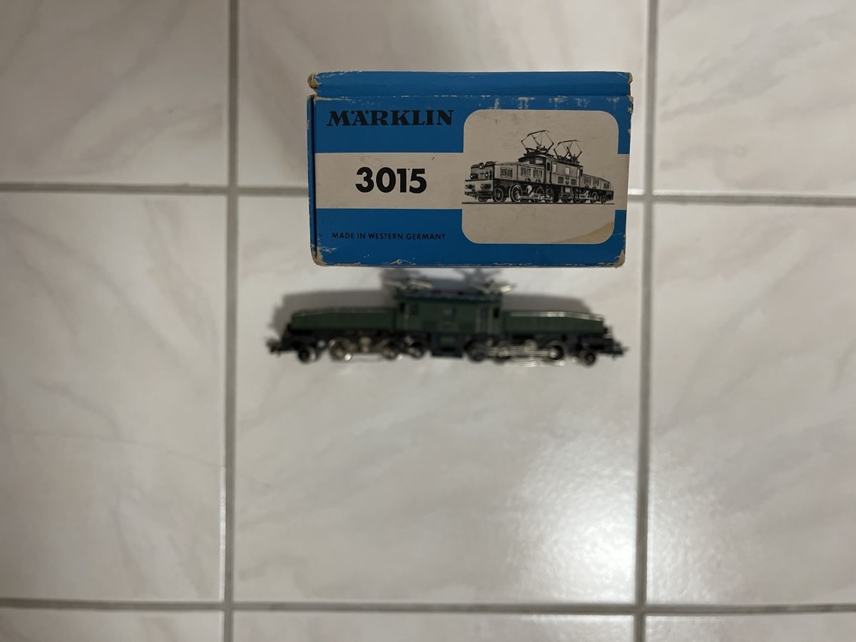 Märklin Modellini di ferrovie: Märklin 3015  “DE KROKODIL” / “COCCODRILLO” – Usato da Osogna venduto da goodthingme 4