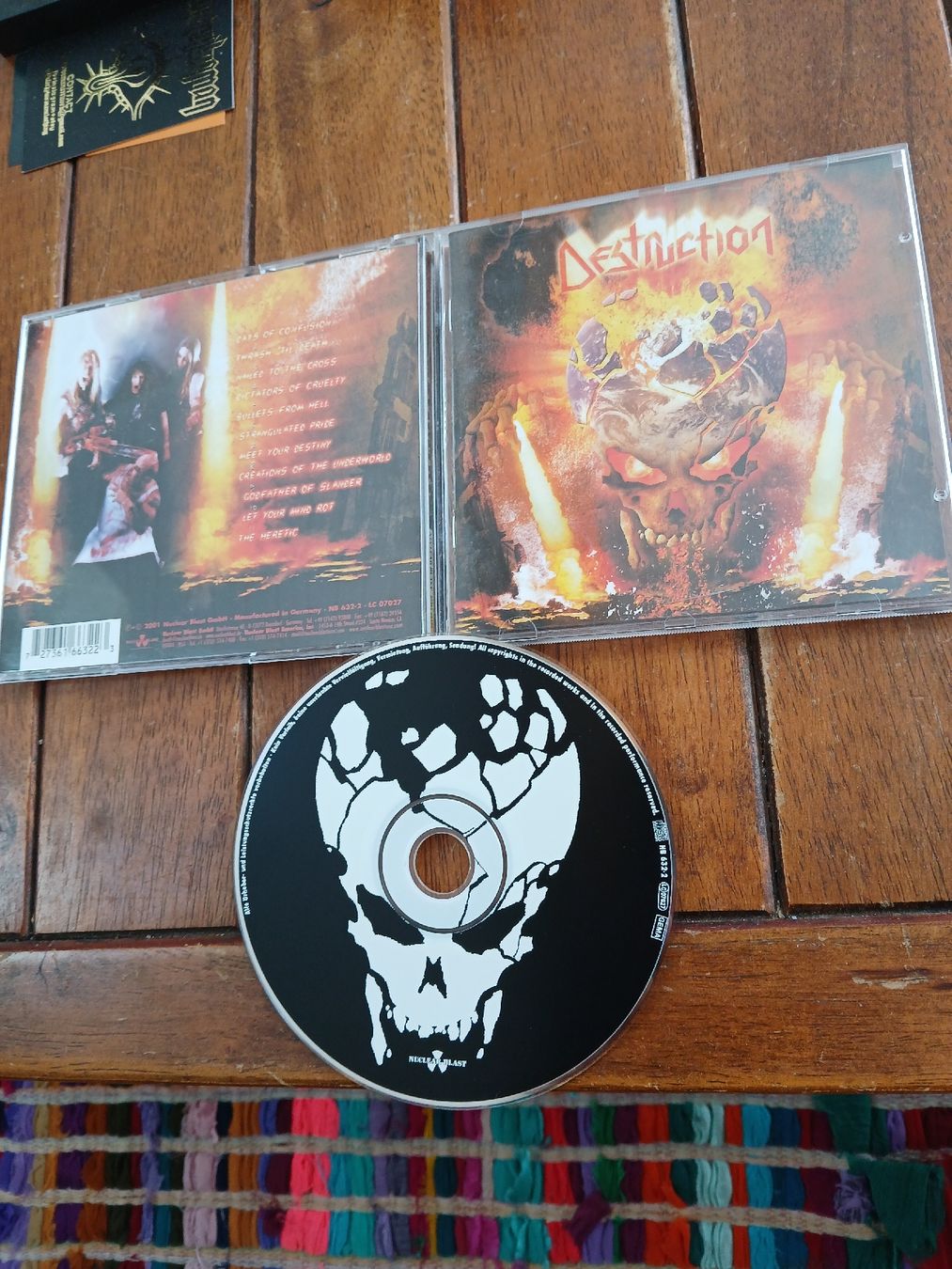 CD: destruction- the antichrist  – Usato da St-Cergue venduto da VeganWarrior