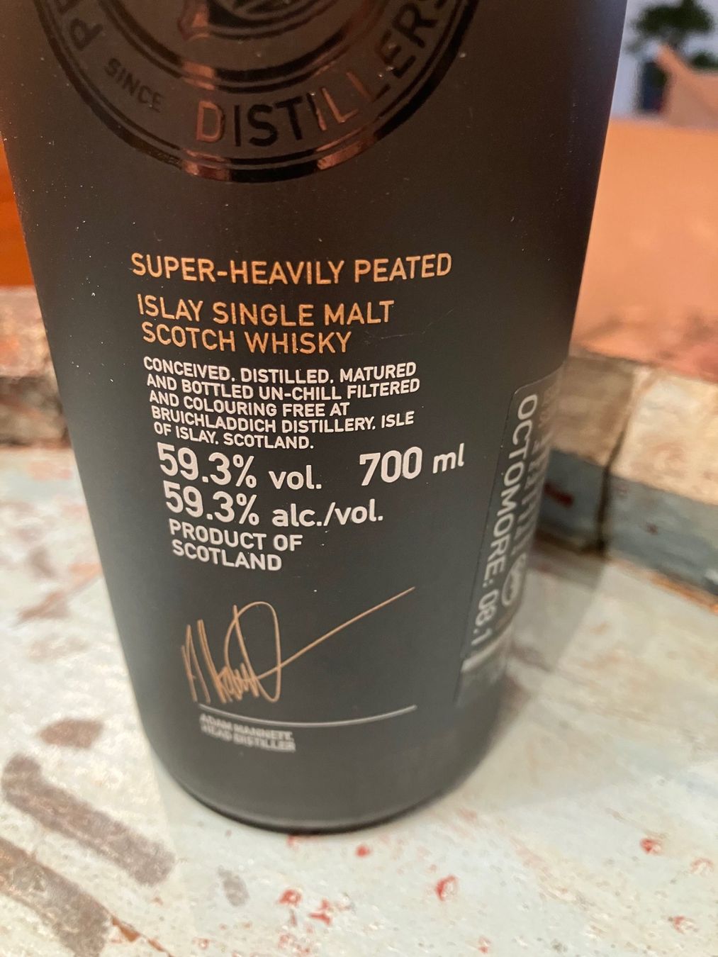 Octomore Spirituosen: Bruichladdich Octomore 08.1, 8 Years Masterclass – Neu und originalverpackt aus Aarwangen von concorde58 2