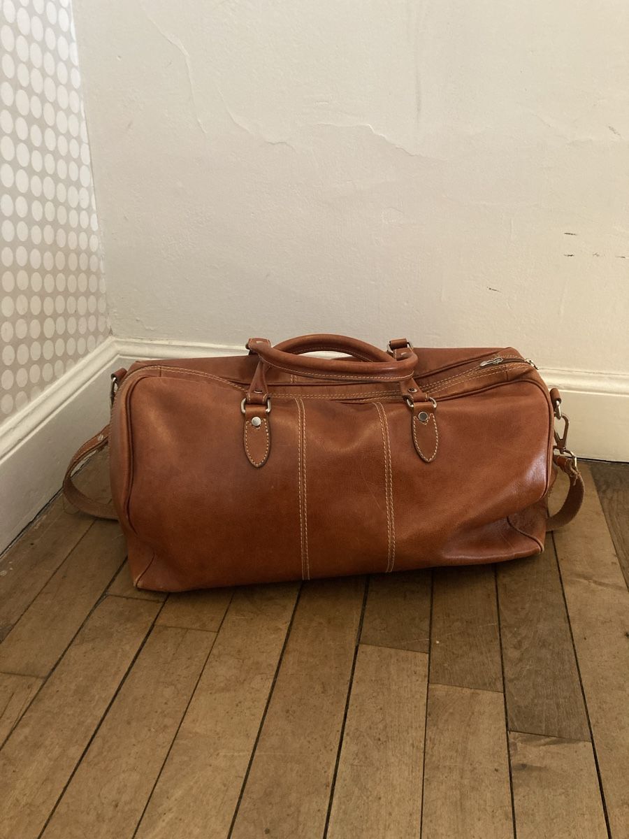Borse: Weekender / Reise Ledertasche – Usato da Basel venduto da fischstaeblii