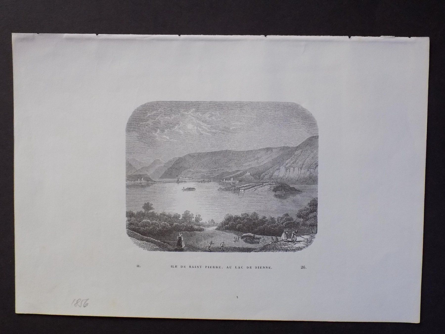 Stiche: Ile de Saint Pièrre Bielersee – Gebraucht aus Risch von Rischli15