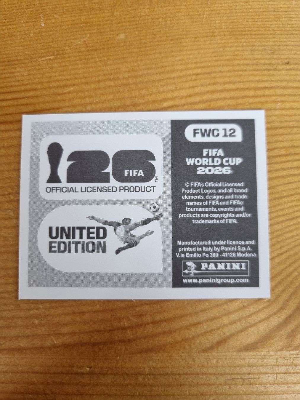 Panini Carte collezionabili: WM 2026 Paninibild – Nuovo (secondo la descrizione) da Meilen venduto da Oxygenion 1