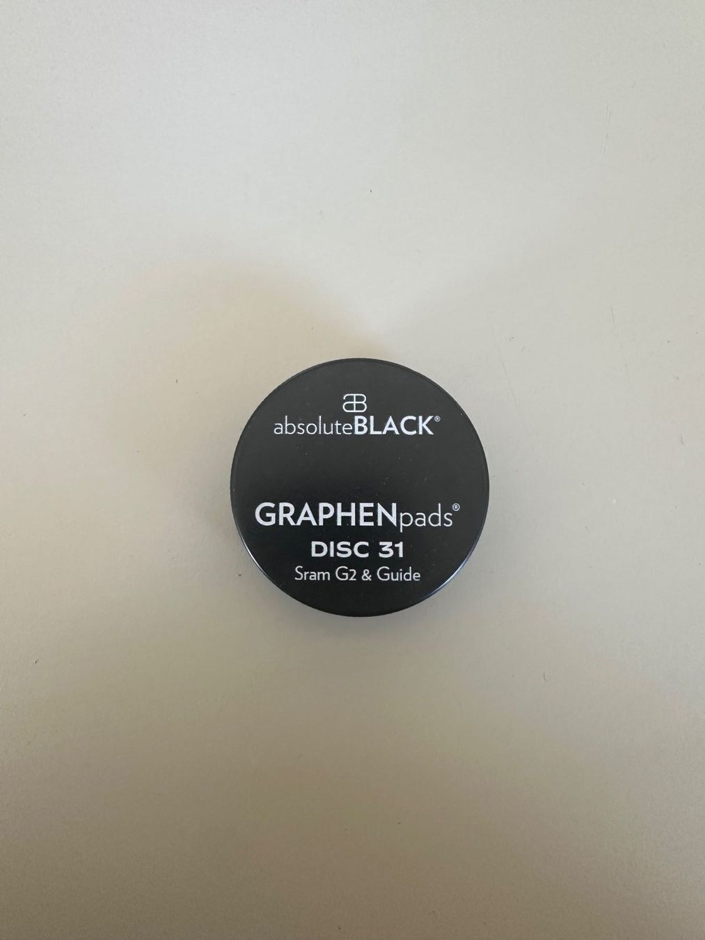 Pezzi di ricambio: absolute BLACK GRAPHEN pads DISC 31 Sram G2 & Guide – Nuovo e nell'imballaggio originale da Bern venduto da Hoechstbietende
