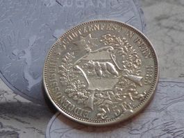 Eidgenössische Schützentaler 5 Fr. Bern 1885