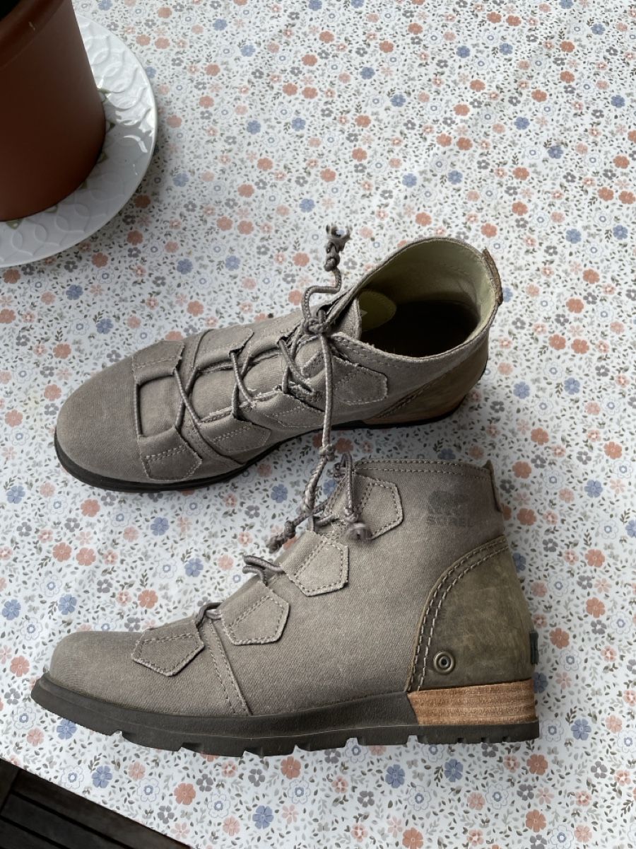 Sorel Scarpe da donna: Sorel Schnürschuhe, Wanderschuhe, Gr. 36,5 -37 – Usato da Meilen venduto da delta-da-spica