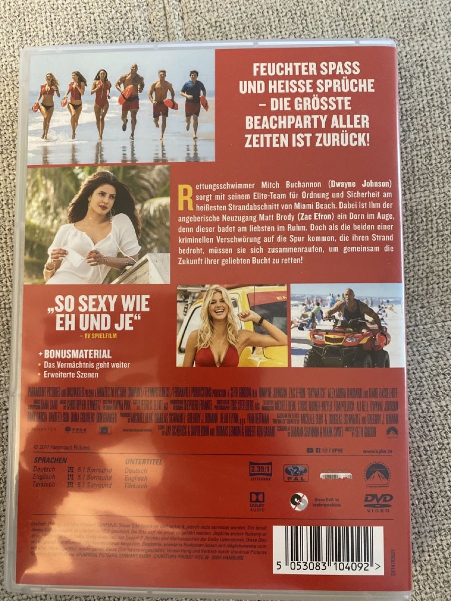 Tutti i DVDs: Baywatch, DVD – Usato da St. Gallen venduto da sabrina_19 1