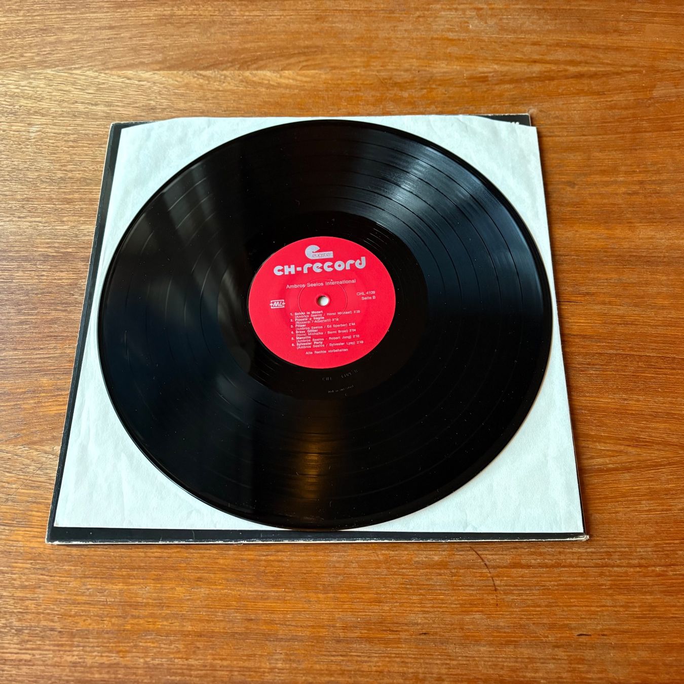 Dischi in vinile: Ambros Seelos – International – Usato da Zürich venduto da gaal7 3