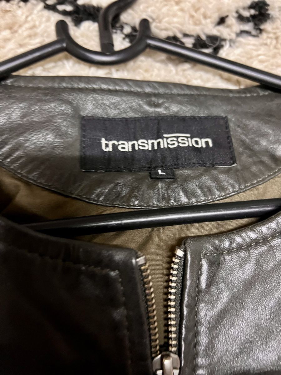 Giacche: Transmission echte Lederjacke Grösse L – Usato da Bennau venduto da Kristina12345 3