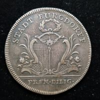 Burgdorf Schulprämie um 1770 Kt. Bern Silber 8,9gr. ss-vorz.