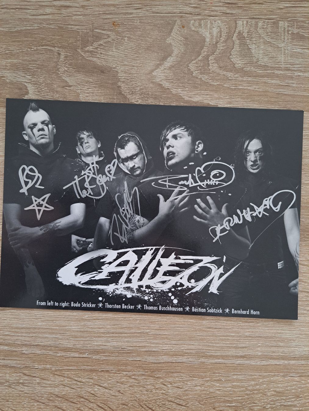 Autografi: Callejon Autogramm – Nuovo (secondo la descrizione) da Sierre venduto da ronhextall