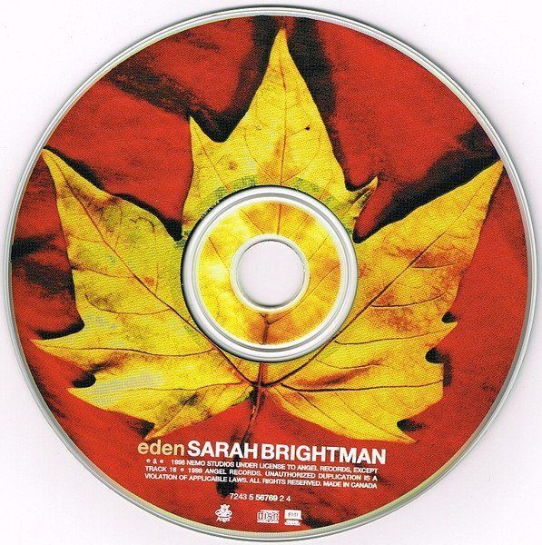 CD: Sarah Brightman - EDEN – Usato da Unterbch venduto da uqliv 2