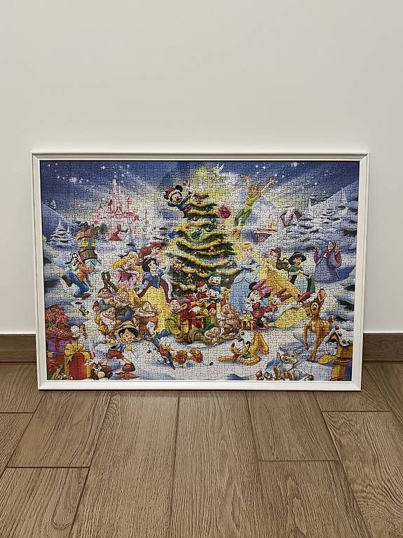 Puzzle: Puzzle natalizio Disney con cornice – Usato da Rivera venduto da Giada18 1