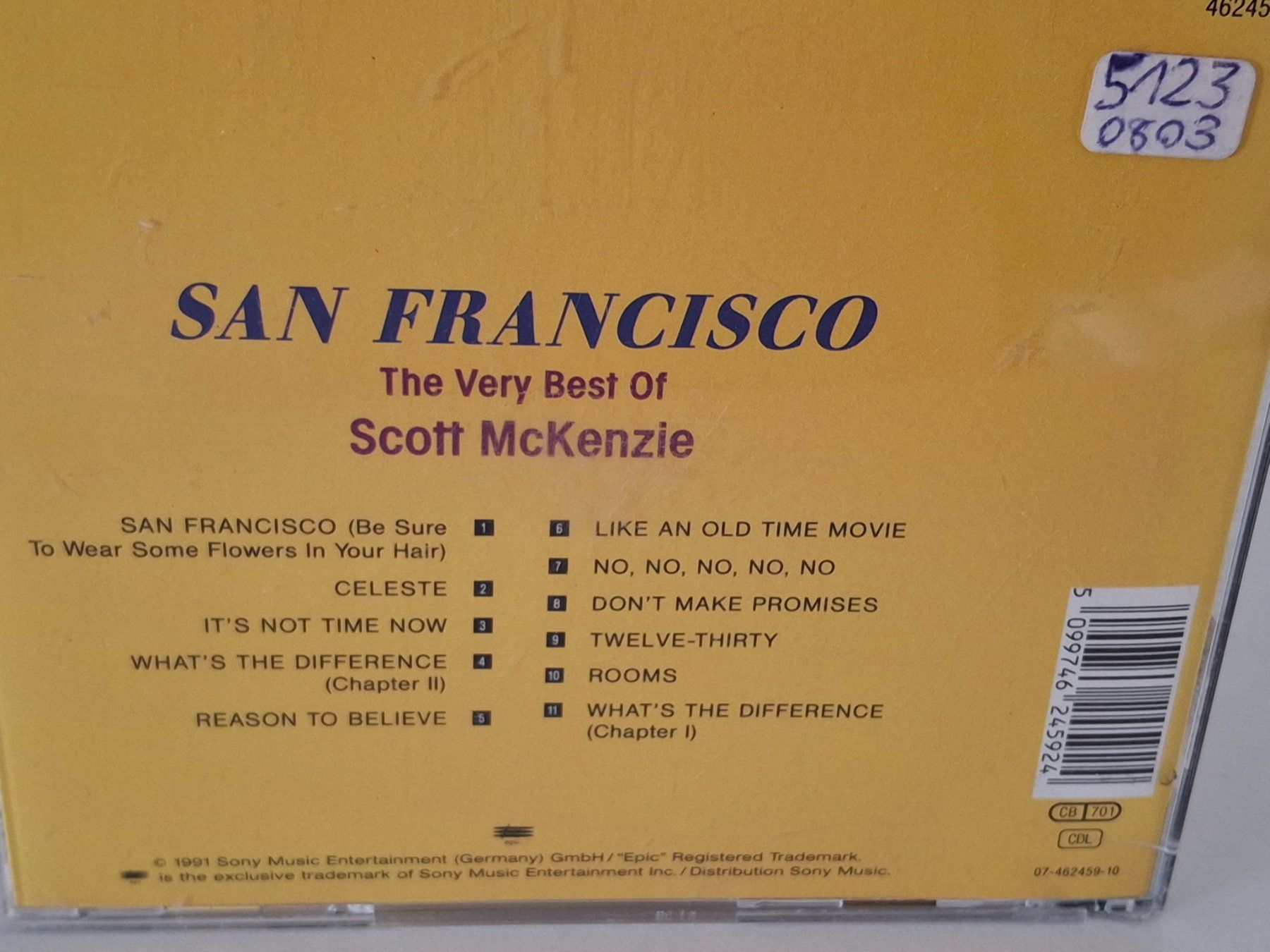 CDs: CD Scott McKenzie - San Francisco – D'occasion à Aarberg par Jackup1 1