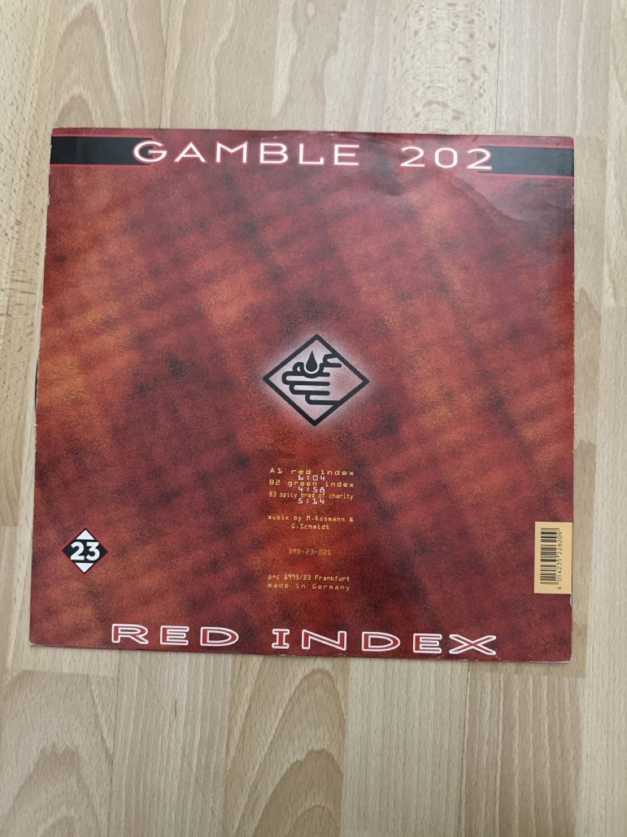 Dischi in vinile: Gamble 202 - red index – Usato da Buchrain venduto da ale_7y29 1