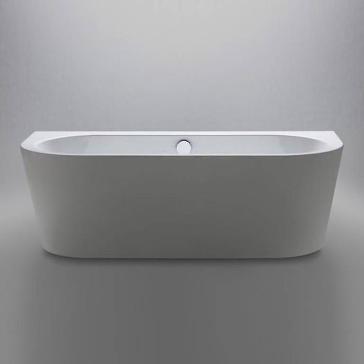 Livorno Oval F Badewanne Wand 165 x 75 cm 2