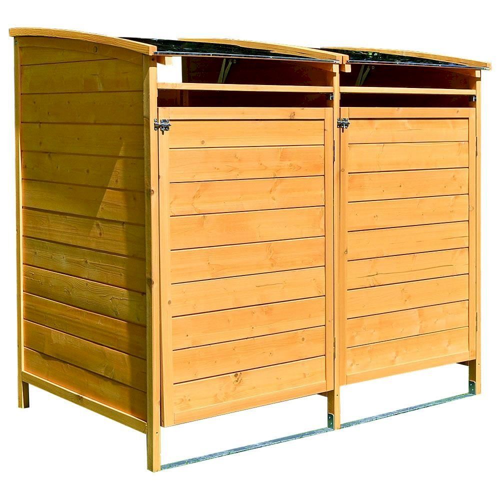 Baucontainer: Mülltonnenbox Doppelbox 240L – Neu und originalverpackt aus Bottighofen von zaap