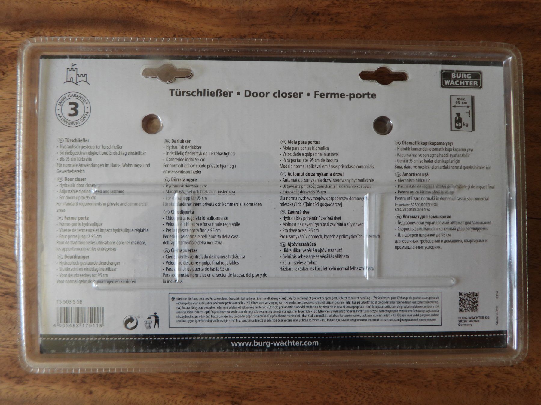 Ferramenta: Türschliesser von Burg Wächter – Nuovo (secondo la descrizione) da Tavannes venduto da jimananas 1