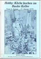 Hobby-Köche kochen im Basler Keller 1979