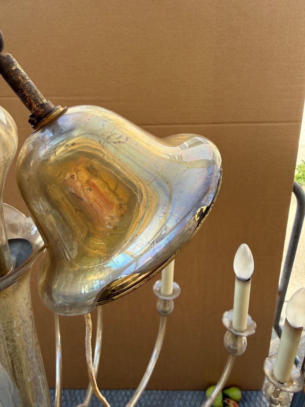 Murano Lampes: Murano Leuchter 15 armig um 1960 – D'occasion à Bretzwil par neuguinea 1