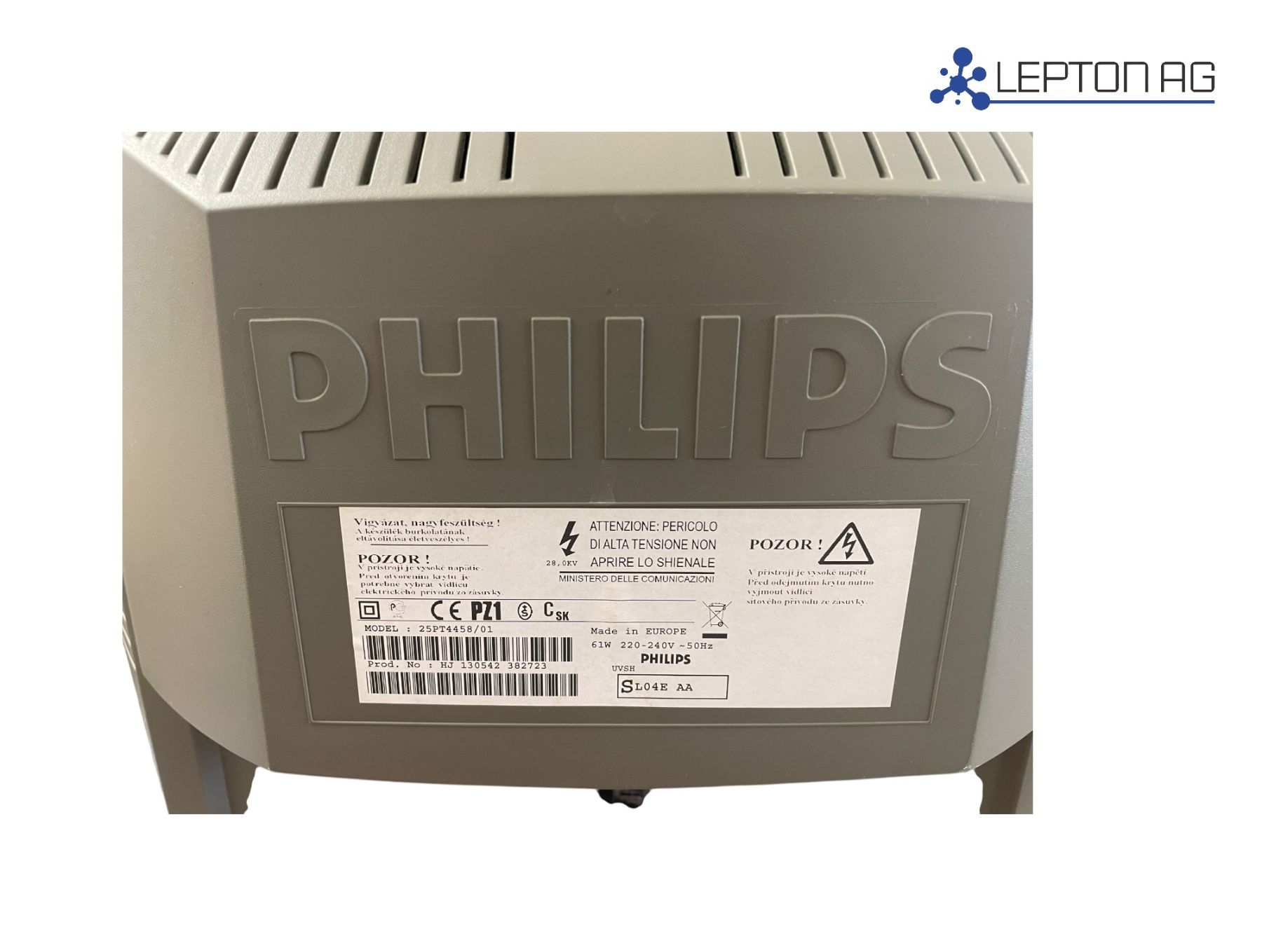Appareils TV: Philips 25PT4458/01 25" Röhren TV – D'occasion à Niederdorf par LeptonAG 4
