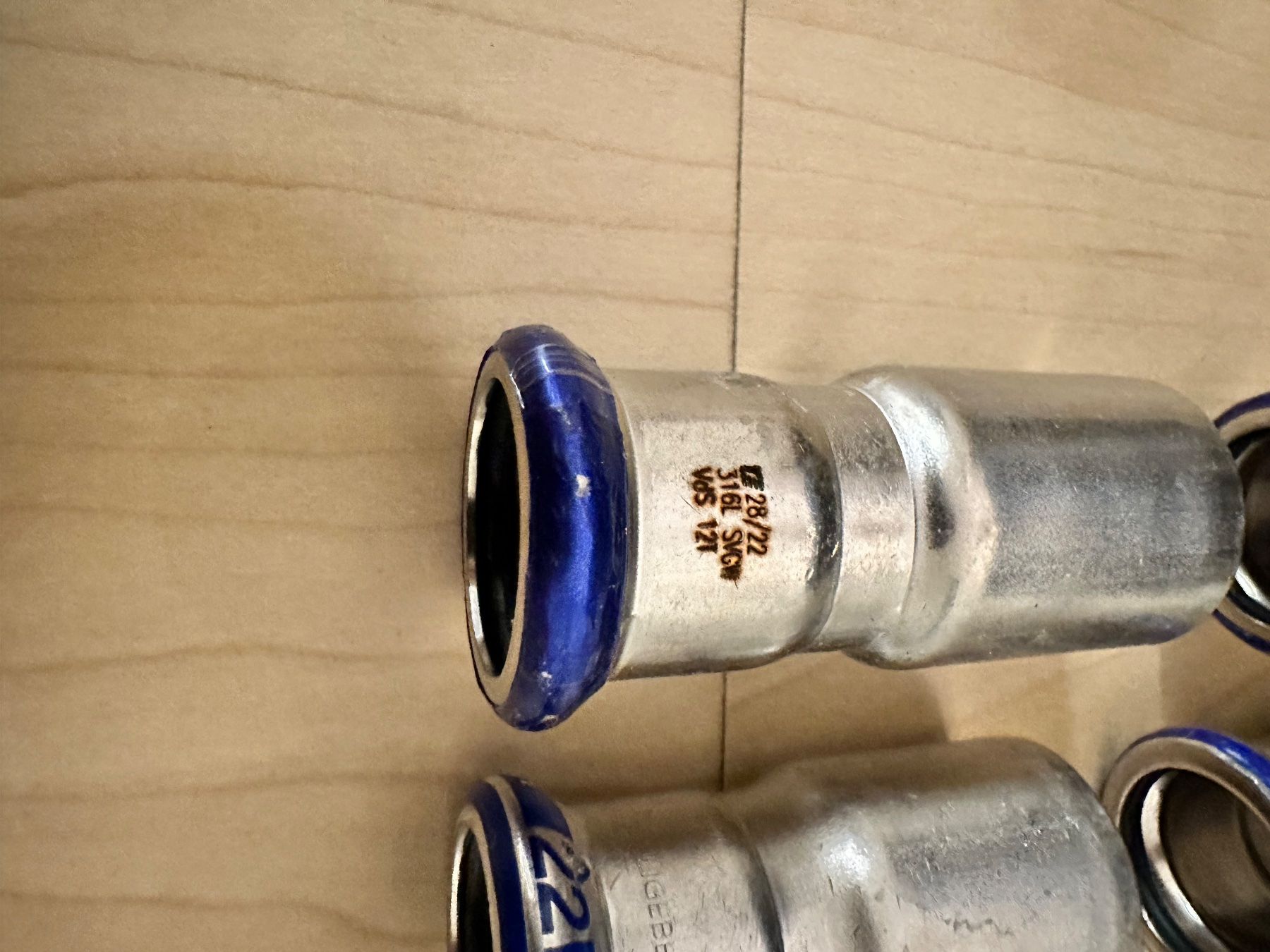 Geberit Tutti gli attrezzi: Geberit Mapress Muffe 22mm – Nuovo e nell'imballaggio originale da niederhasli venduto da rami016 1