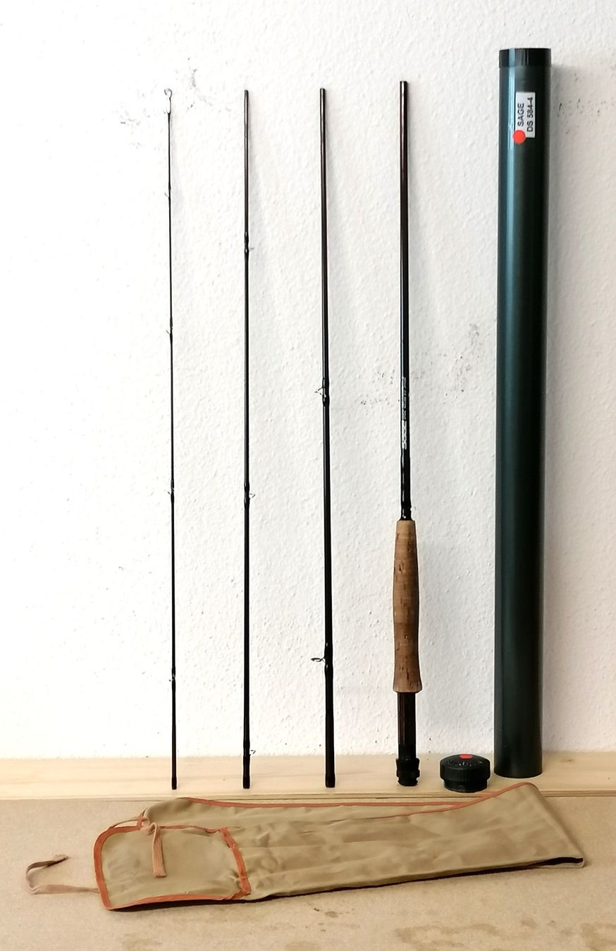 Sage Angelruten: SAGE DS2 583-4 8’3” 5wt 4-teilig – Gebraucht aus Reinach BL von fliegenrolli