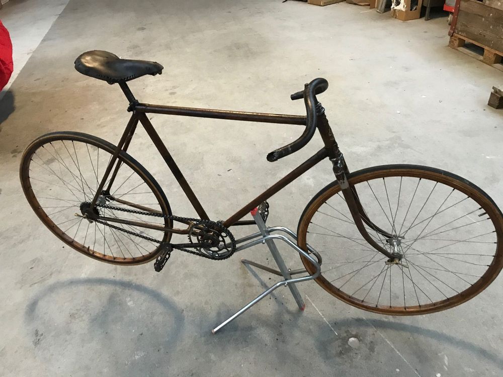 Roue Arrière BGA GRAVIGN Diamant Pour Vélo Ancien - Peugeot Automoto - Collection Eroica - Occasion