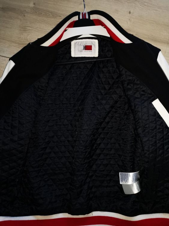 Tommy hilfiger lewis hamilton deals varsity jacket