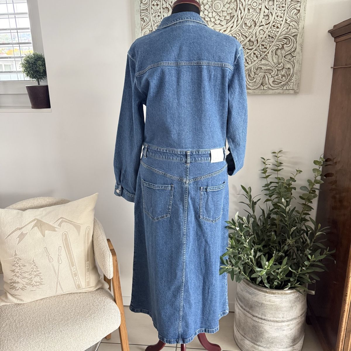 Comma Kleider: Comma trendy Jeans-Kleid 40  – Neu (gemäss Beschreibung) aus Wettswil von toskana2002golf 1