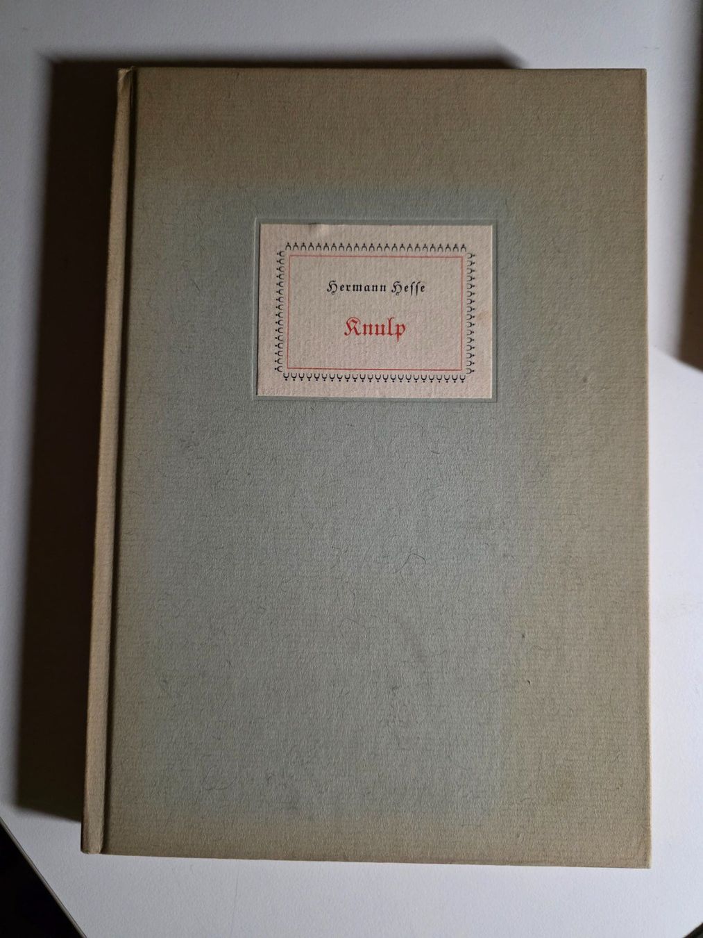 Libri: Knulp - Hermann Hesse - Gutenberg 1945 – Usato da Walterswil BE venduto da Lonitti