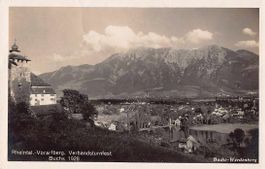 Schöne alte Postkarte BUCHS (SG) 1928