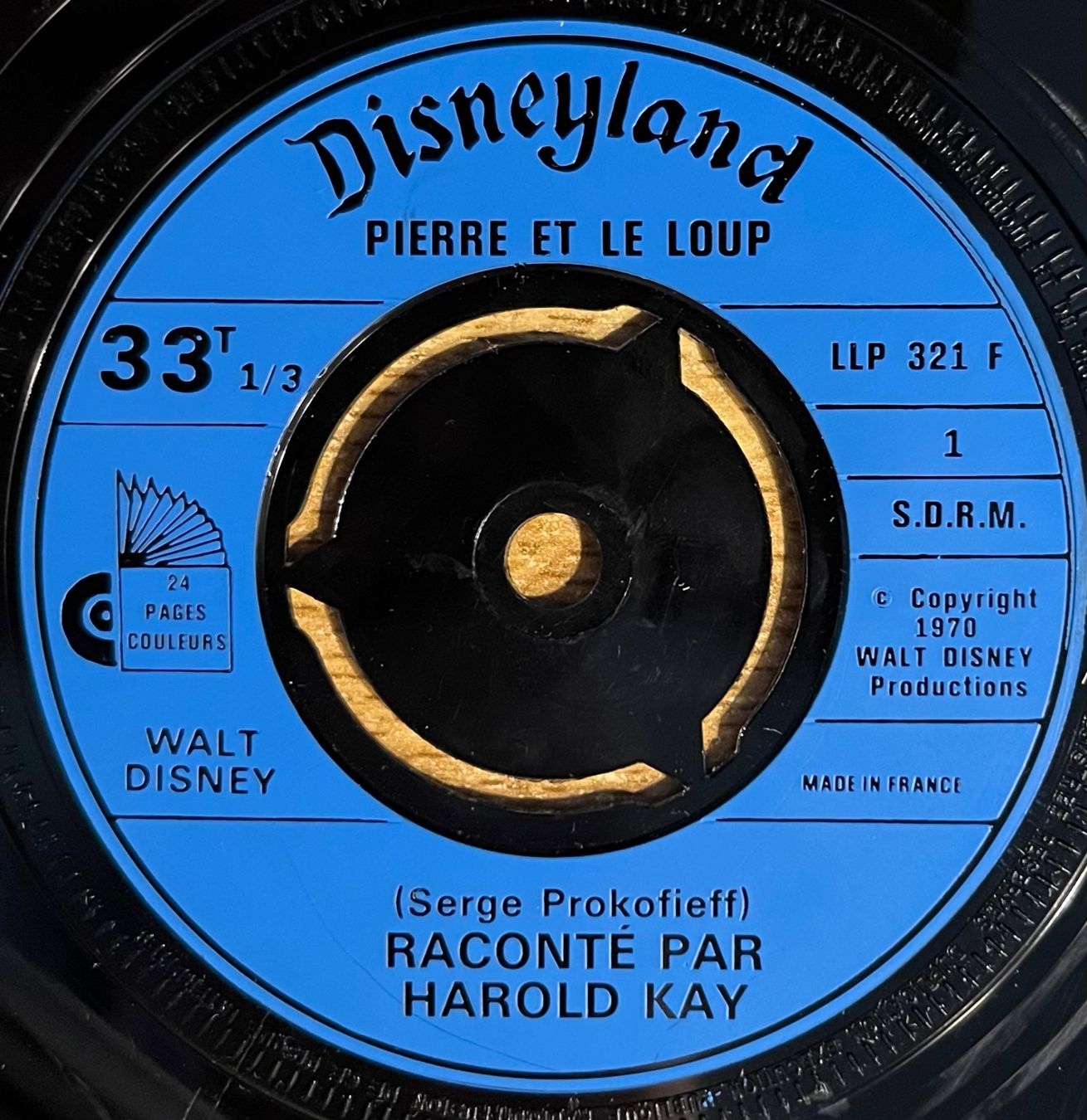 Dischi in vinile: WALT DISNEY - PIERRE ET LE LOUP – Usato da Bussigny venduto da vinyl-pas-cher 6