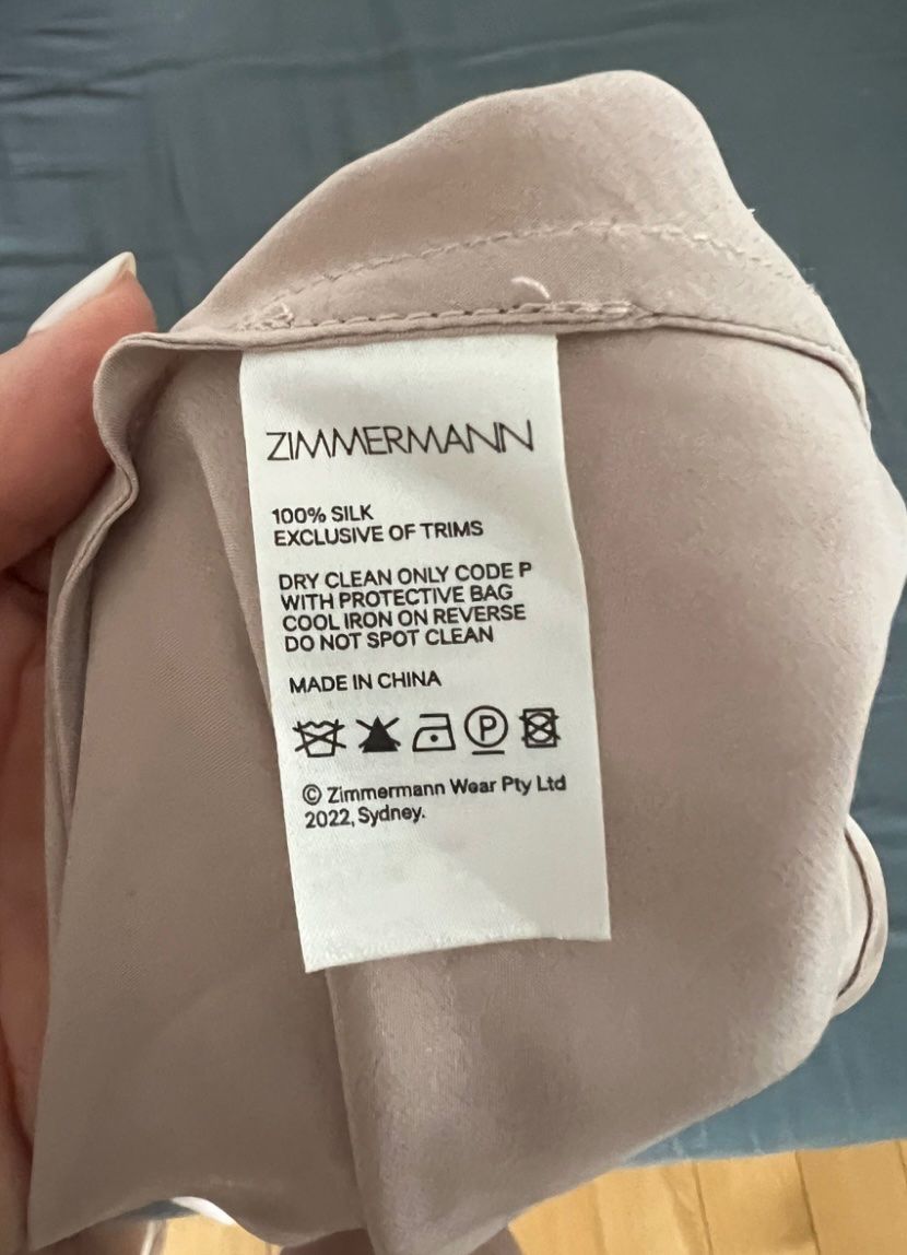 Zimmermann Vestiti: Zimmermann Seide Kleid – Usato da Wittenbach venduto da janine37 3