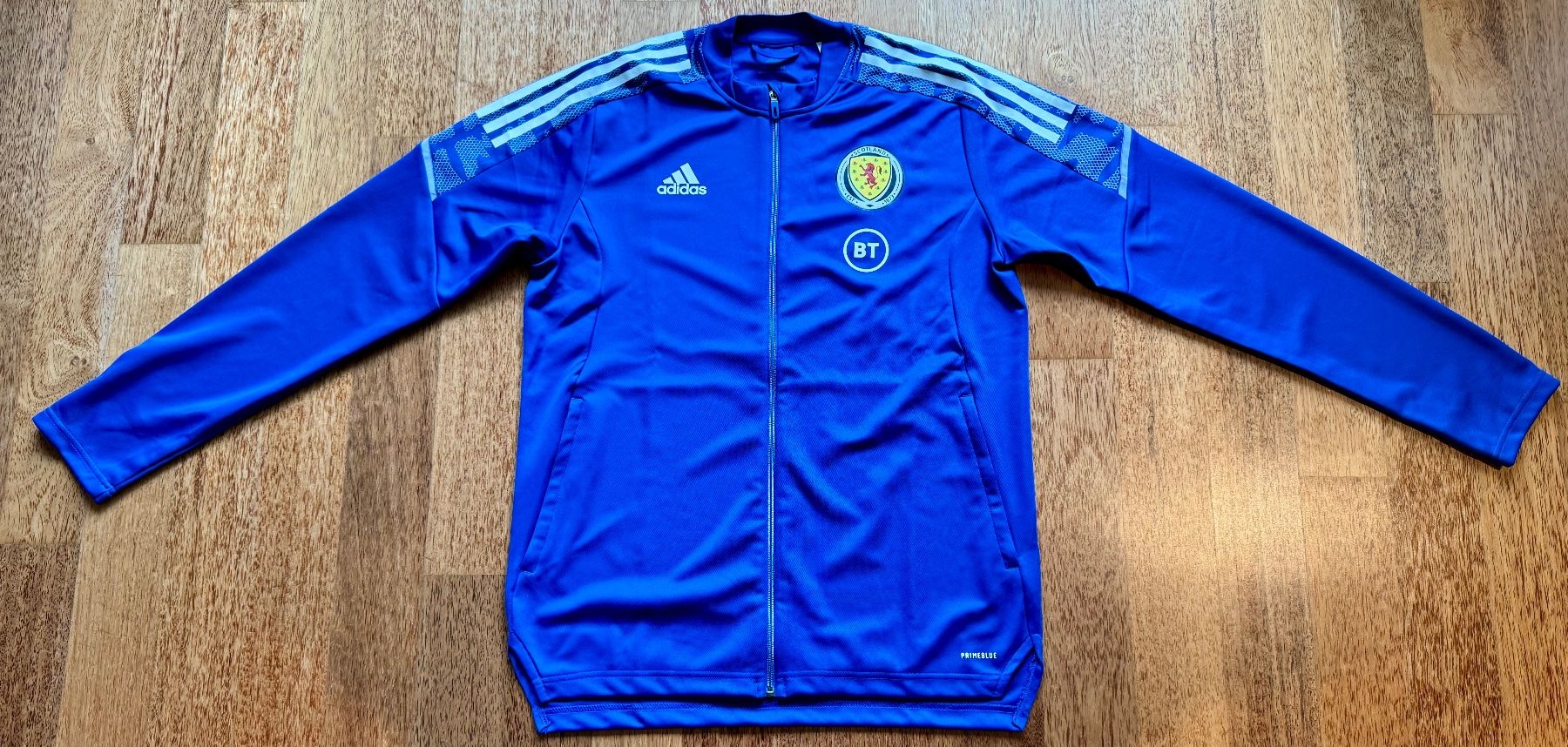 Adidas Giacche: Schottland Trainings-Jacke Adidas - Spielerversion – Nuovo (secondo la descrizione) da Hermetschwil-Staffeln venduto da Beat131