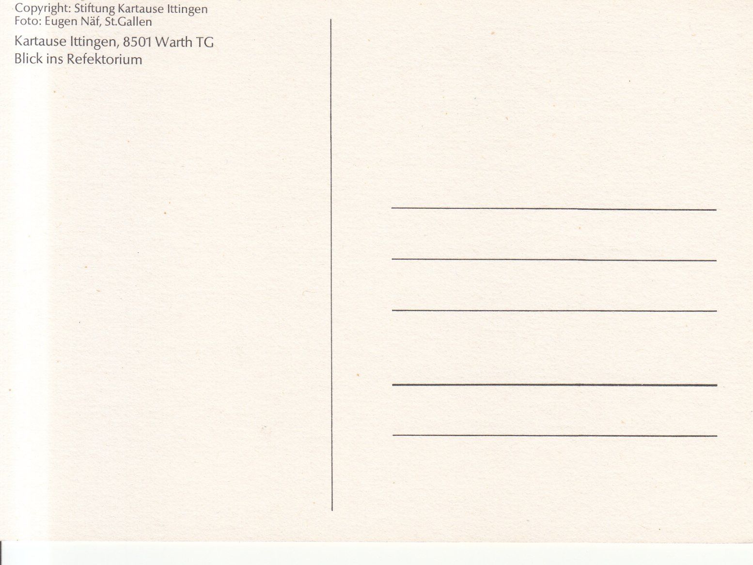 Ansichtskarten: Ittingen ca. 1980 – Gebraucht aus Bürglen TG von StampGraf 1