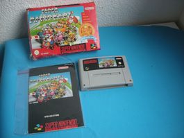 Mario Kart für Super Nintendo in OVP Top Zustand