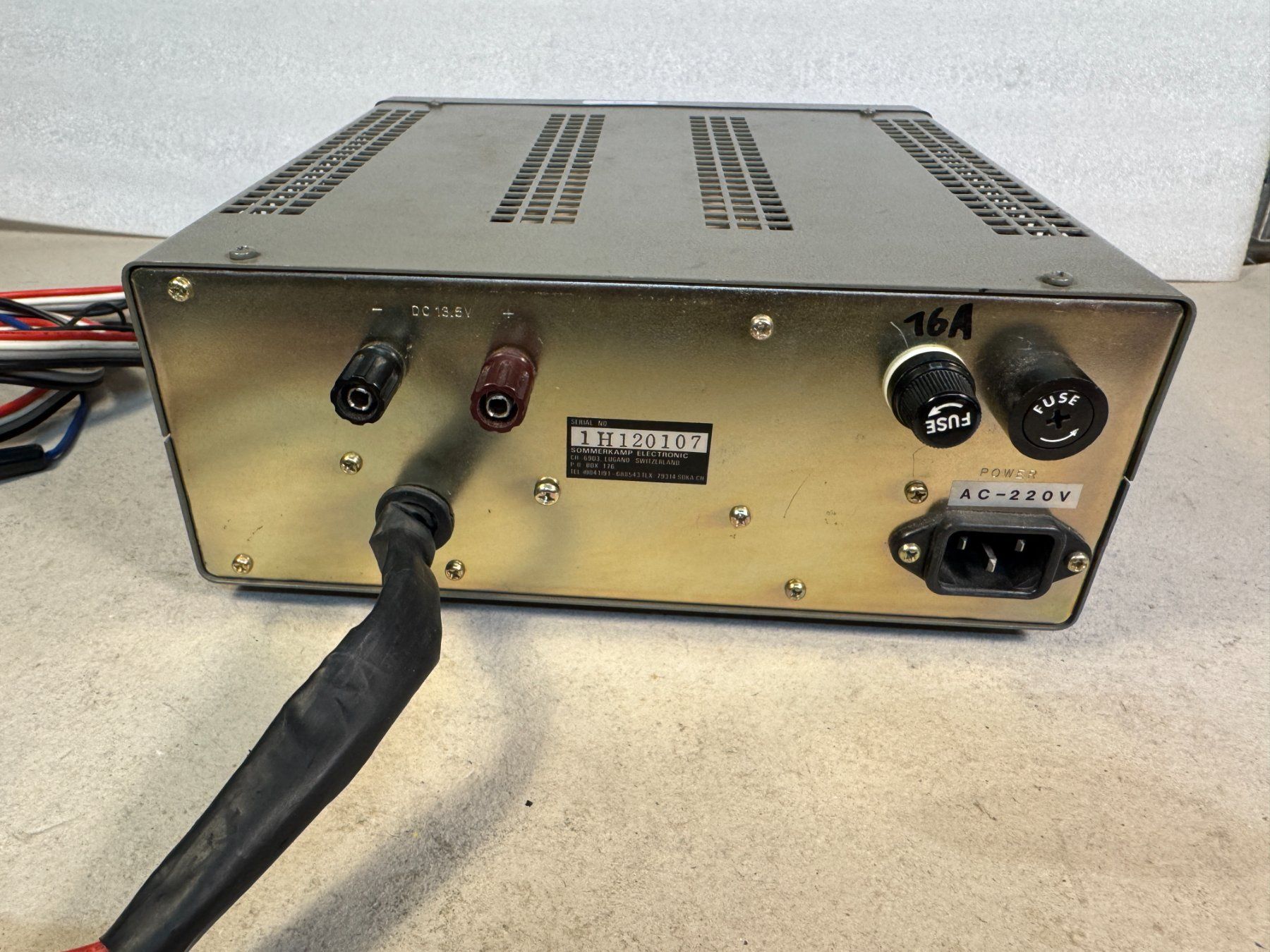 Radiocomunicazione: Netzteil und Lautsprecher FP-767 – Usato da Ins venduto da funkflieger 3
