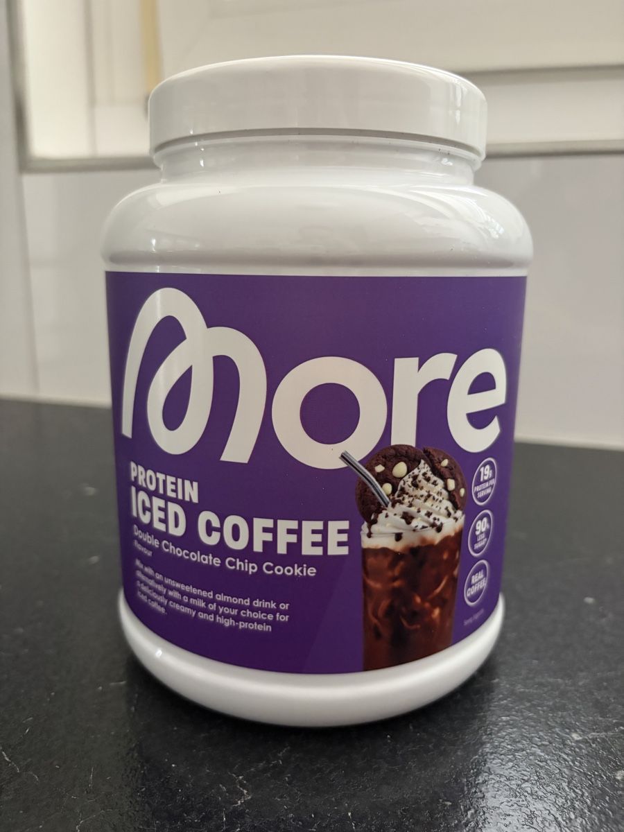 More Nutrition Cibi & Specialità: More Protein Iced Coffee Double Chocolate Chip Cookie – Usato da Muhen venduto da Albana.ar