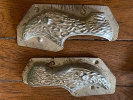 Ancien Moule chocolat sabot chaussure soulier ancien 16cm