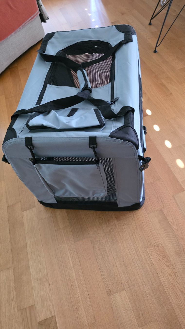 Gabbie, trasporto & Sicurezza: Transportbox Hundegewebebox Grösse L – Nuovo (secondo la descrizione) da Näfels venduto da jayjay1968 6