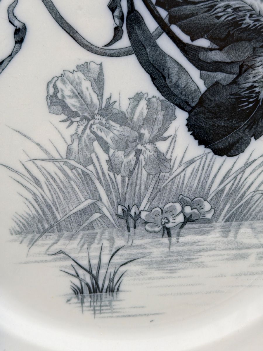 Villeroy & Boch Piatti: Villeroy und Boch, grosser Teller, Iris. – Usato da Biberist venduto da Momo33 2