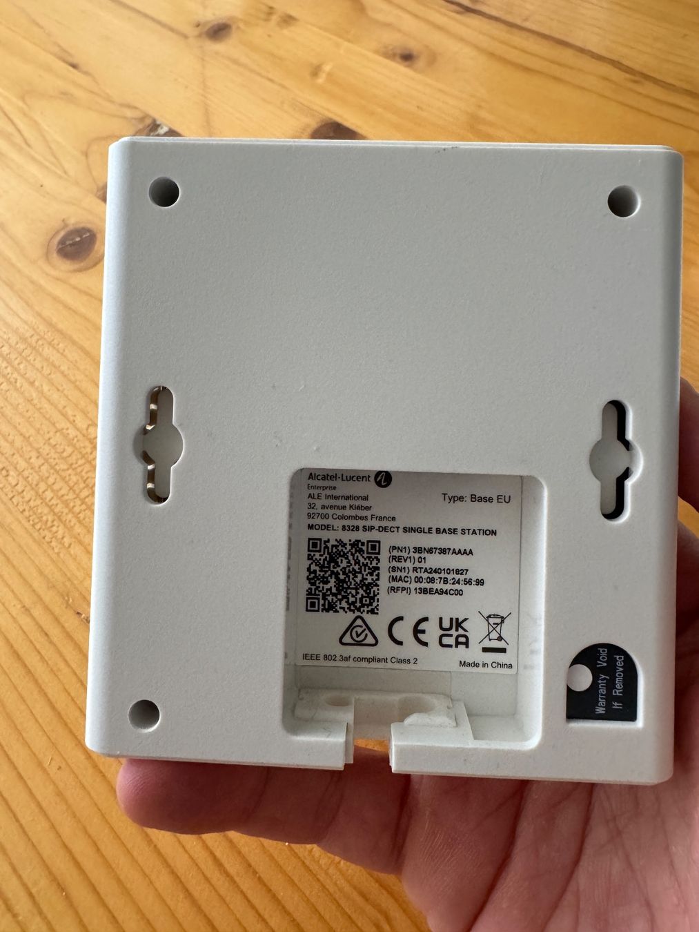 Alcatel Telefoni: Alcatel-Lucent 8328 SIP-DECT Single Base Station – Usato da Gossau ZH venduto da Supp_Goss_ICT 1
