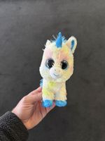 TY Beanie Boo - Fantasia Einhorn Glitzeraugen, Top!