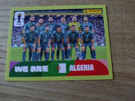 Panini FIFA Sticker ALG 13 Algerien Team neuer Zustand