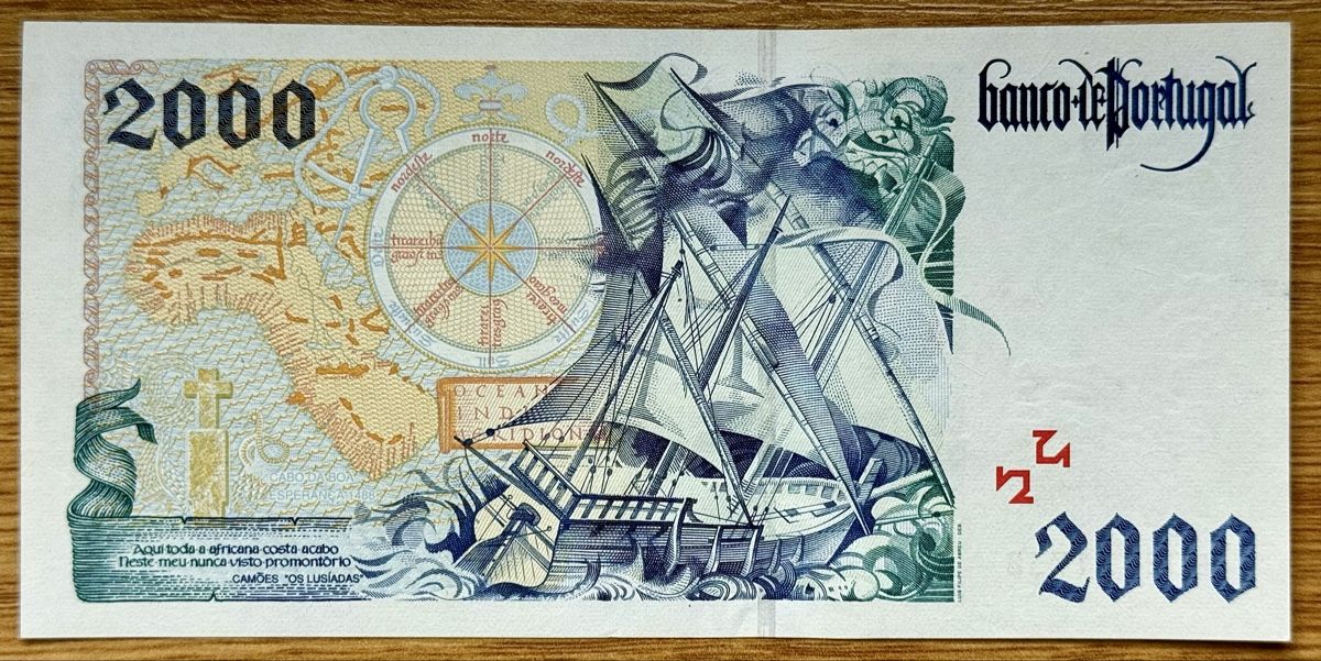 Banknoten: 2000 Escudos Portugal 1997!!! UNC!!! – Neu (gemäss Beschreibung) aus Oberentfelden von NunoLouro 1
