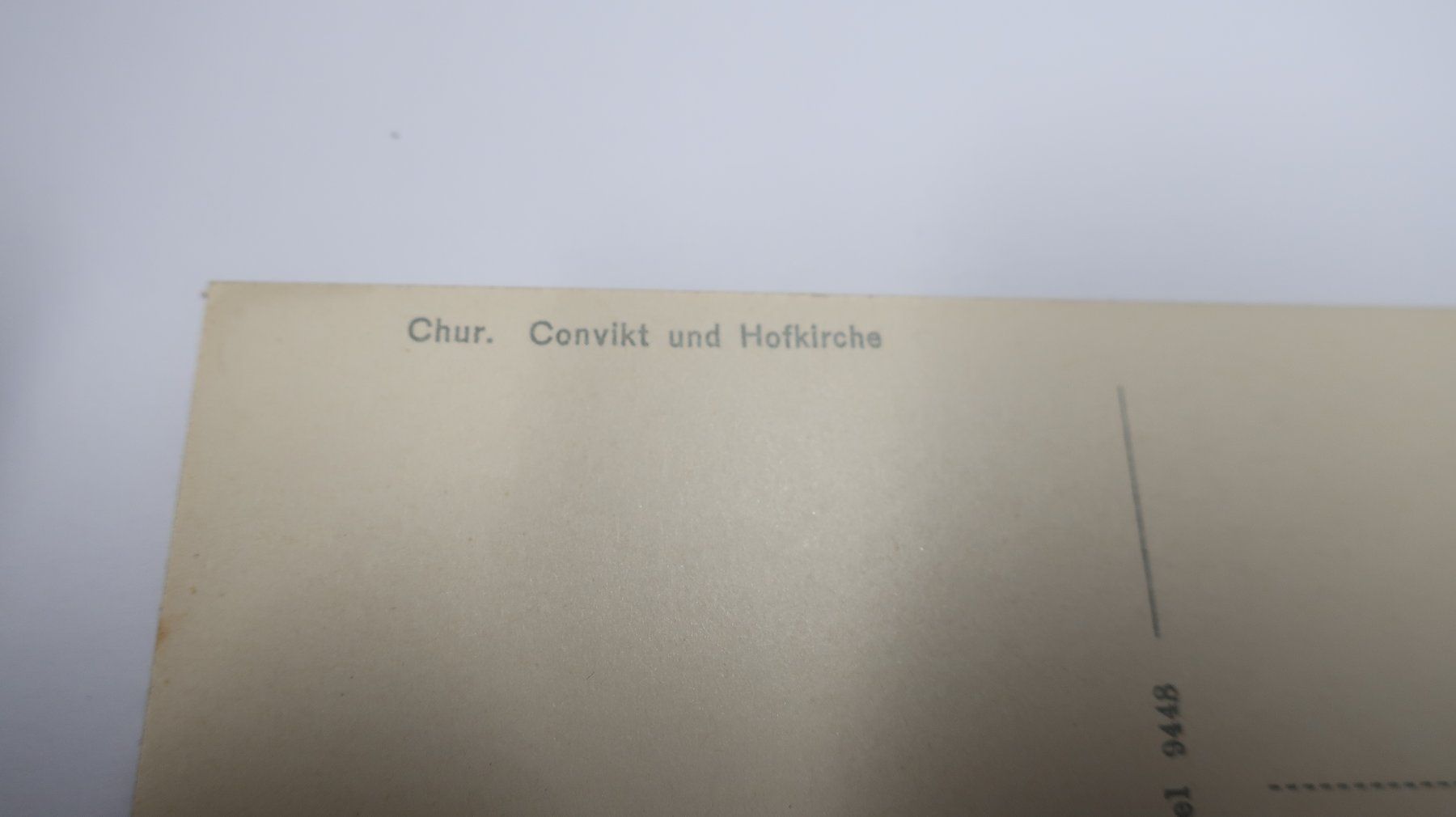Cartoline postali: Chur Convikt und Hofkirche – Usato da Cormoret venduto da Pascalll2001 4