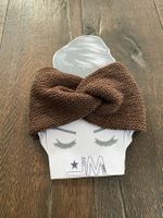 Stirnband doppelt gestrickt Handmade