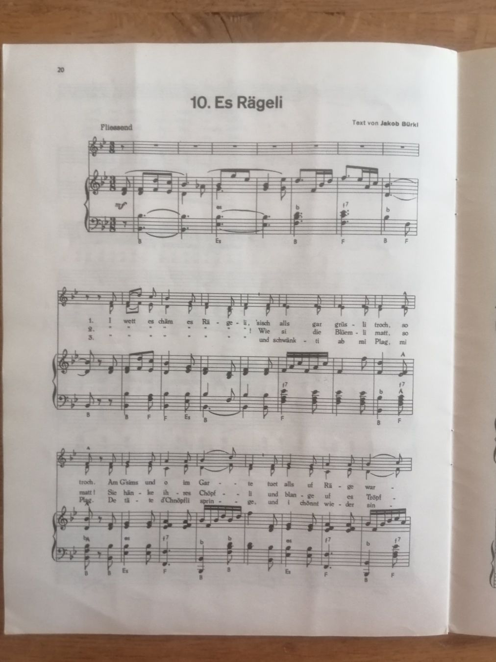 Revues & Magazines: Notenheft "Mis Ländli"    Jodelduette – D'occasion à Langenthal par Handstrick 5