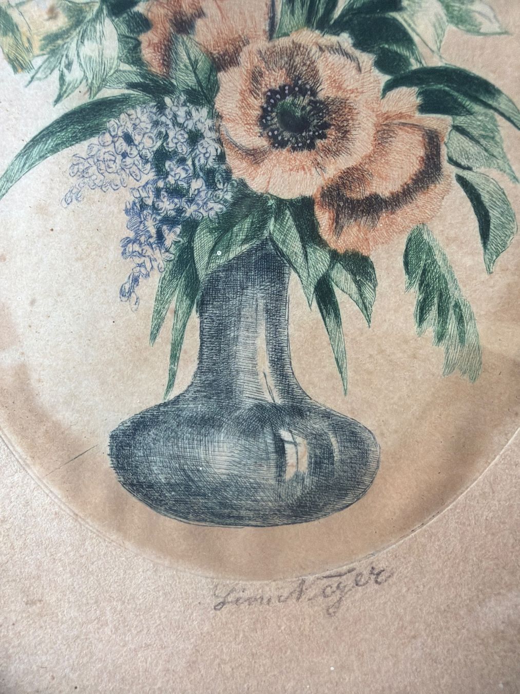Dipinti: Blumenstilleben ca 1920, signiert – Usato da Gossau SG venduto da sushifactory 3